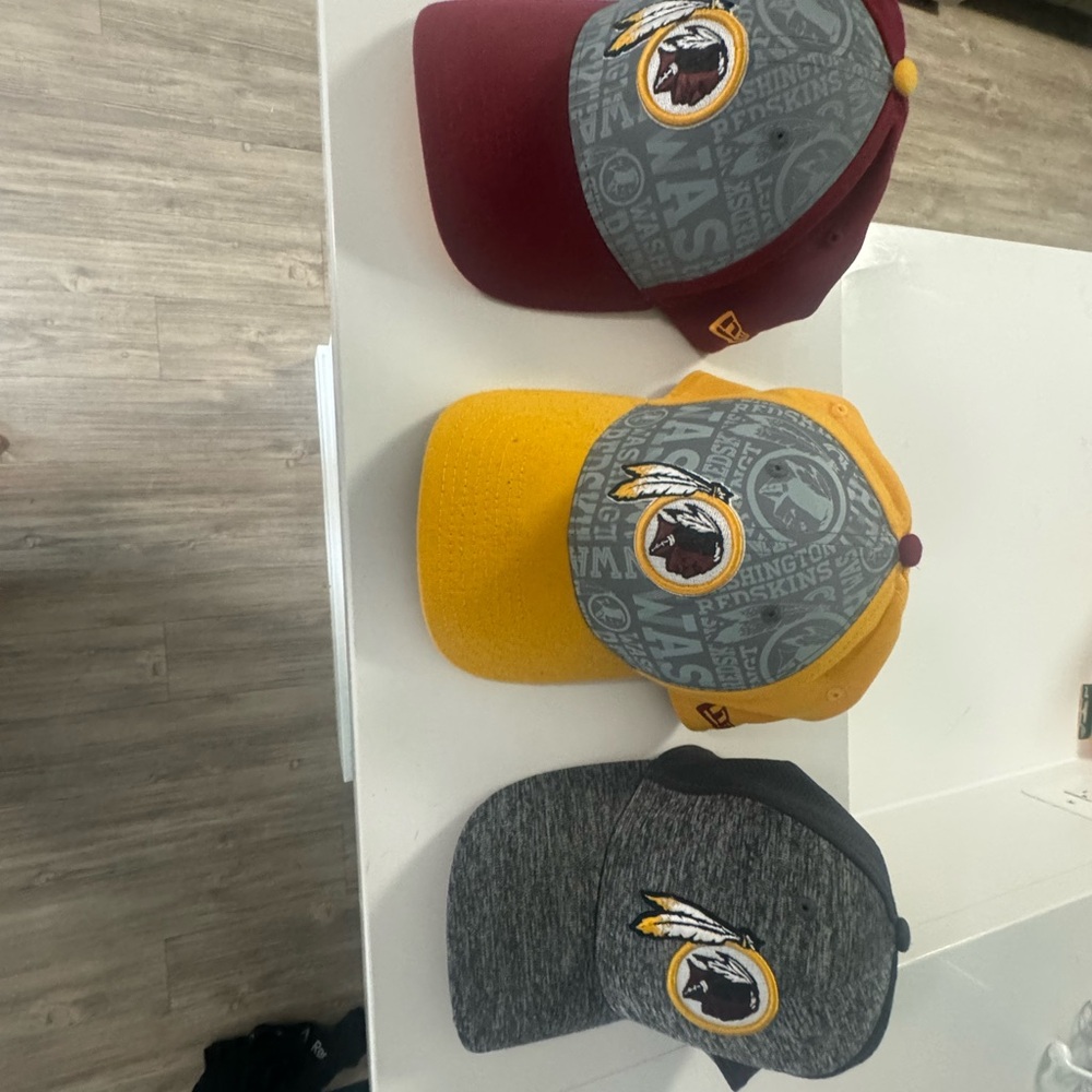 Washington Redskins Team Caps Set